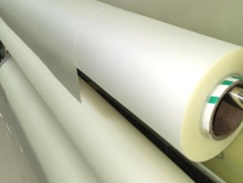 TPU雙霧面膜半透膠膜洗漱包防水袋充氣服飾面料工廠直銷