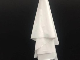 tpu塑料膜環(huán)?？山到赓澇?TPU阻燃薄膜防水阻燃熱塑性聚氨酯乳白色靜電防腐蝕 抗V-0級(jí)